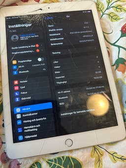 Apple iPad (5th gen) surfplatta 32 GB silver