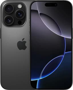 Apple iPhone 16 Pro 256 GB svart