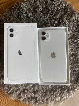 iPhone 11 64 GB – Vit – Perfekt skick