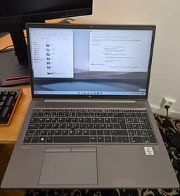 HP Zbook Firefly 15 G7 Core i7 / 32GB RAM/ 500GB SSD / Nvidia Quadro