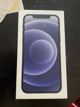 Apple iPhone 12 smartphone svart