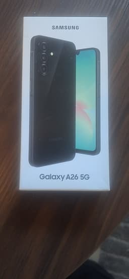 Samsung Galaxy A26 5G mobil 128 GB svart