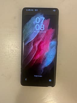 Samsung Galaxy S21 Ultra 128 GB svart