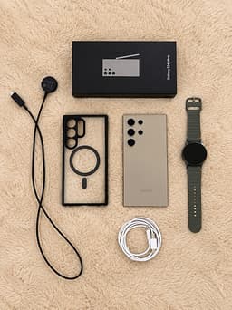 Samsung S24 Ultra 256 GB Titanium + Watch7