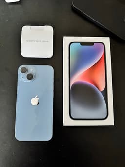 Apple iPhone 14 128 GB blå