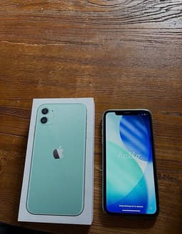 Apple iPhone 11 mobil 128 GB grön