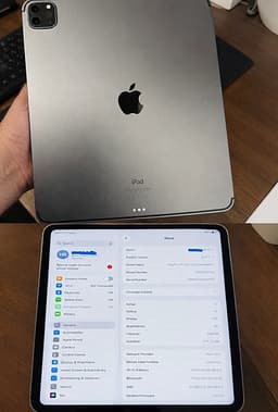 Apple iPad Pro surfplatta 256 GB grå