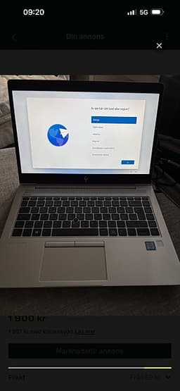 HP EliteBook 840 G5/ i5- 8350U/ 8 GB Ram/ 256 GB M.2 NVMe/ Windows 11 PRO