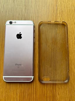 iPhone 6s 16 GB – Rose Gold + silikonfodral