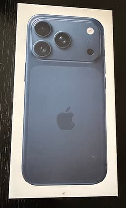 Apple iPhone 17 Pro 512GB blå