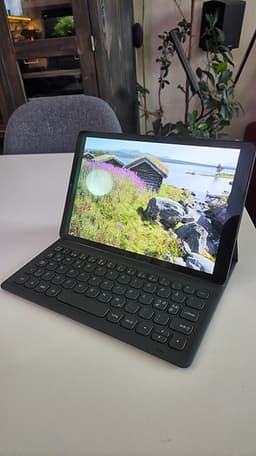Samsung Tab S5e tablet med tangentbords cover 128