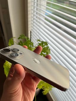 Apple iPhone 15 Pro mobil 256 GB Titanium Grå/Silver  (EJ MAX)