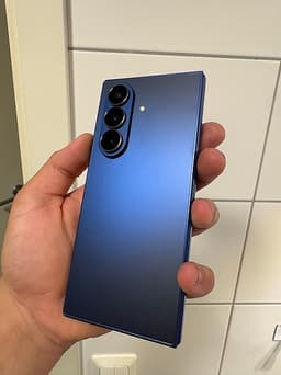 Samsung Galaxy Z Fold mobil 256 GB blå