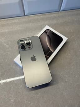 iPhone 16 Pro natural titanium