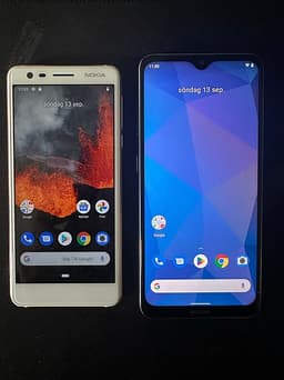 Nokia 7.2 & Nokia 3.1 – välvårdade smartmobiler (säljs enskilt eller i paketet)