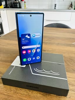 Samsung Galaxy Z Fold mobil 256 GB blå