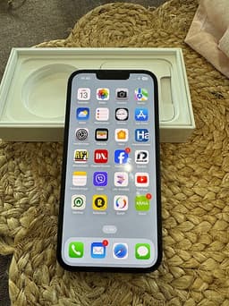 Apple iPhone 13 mobil 128 GB svart