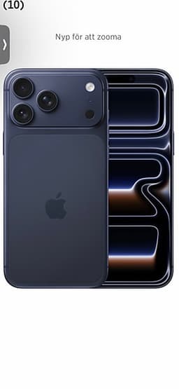 Apple iPhone 17 Pro Max 512 GB, djupblå