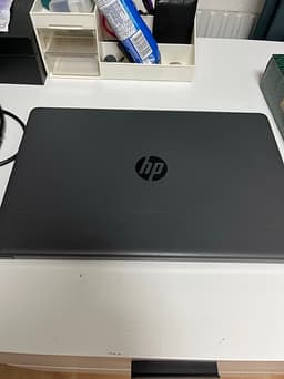 HP laptop 15 tum grå