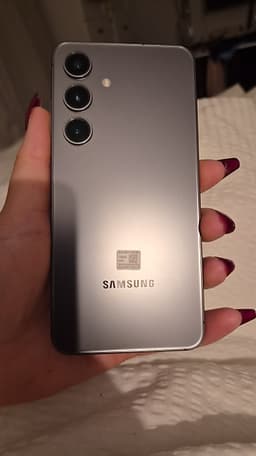 Samsung Galaxy S24 mobil 128 GB silver