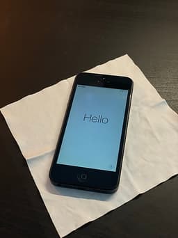 Apple 2012 iphone 5 svart