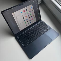 Apple MacBook Air M4 bärbar dator 13 tum blå