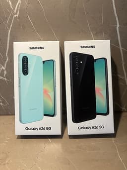 2 st HELT NYA Samsung Galaxy A26 5G smartphone 256 GB