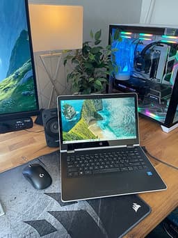 Touch screen HP Pavilion x360 med vikbar skärm