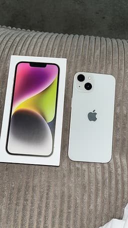 Apple iPhone 14 128 GB vit