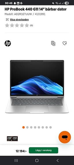 HP silver laptop 14 tum