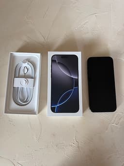 Apple iPhone 16 Pro Max 512 GB svart