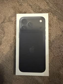 Helt NY iPhone 18 Pro Max 256gb Black