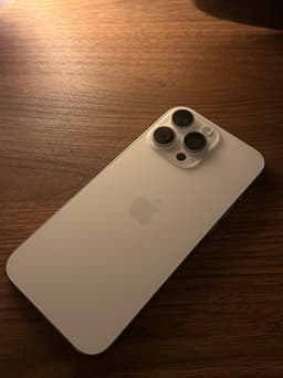 Apple iPhone 16 Pro Max 256 GB vit