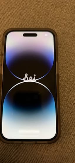 Apple iPhone 14 Pro 128 GB svart
