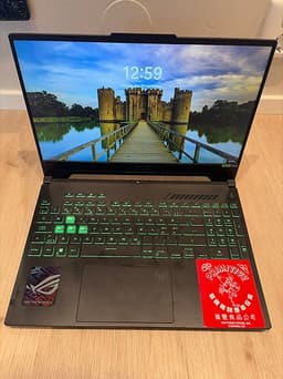 Asus TUF gaming laptop