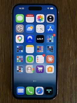 iPhone 14 Pro 256 GB – nytt batteri från Apple 9/2025, originalkartong