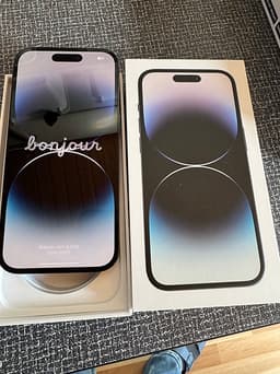 Apple iPhone 14 Pro 128 GB svart