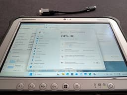 Panasonic Toughpad FZ-G1 MK4 | i5 / 8GB / 256GB SSD / 4G / GPS / Win 11