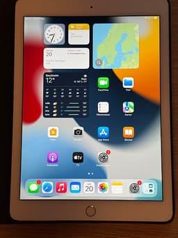Apple iPad Air 2. 128 GB. Toppskick.