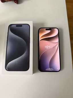 Apple iPhone 15 Pro mobil 128 GB blå
