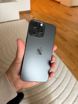 Apple iPhone 15 Pro Max 256 GB svart