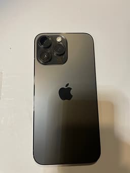 14 Pro Max 256GB, rymdgrå.
