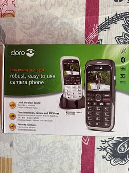 Helt ny telefon Doro senior telefon.