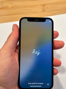 Apple iPhone 12 mini 128GB svart – mycket välvårdad