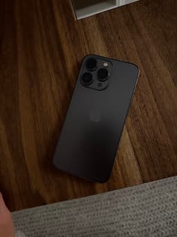 Apple iPhone 13 Pro 256 GB svart