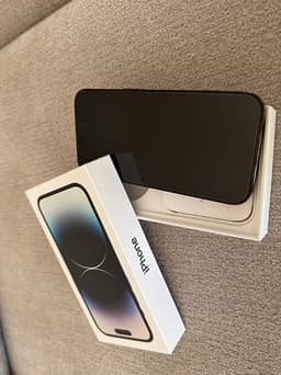 Apple iPhone 14 Pro 128 GB svart
