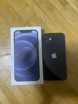 Apple iPhone 12 smartphone 64 GB svart