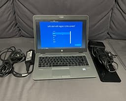 HP Elitebook 840 G3 med dockningsstation