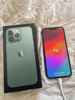iPhone 13 Pro - 128 GB - Alpingrön (Fint skick, 87% batterihälsa)