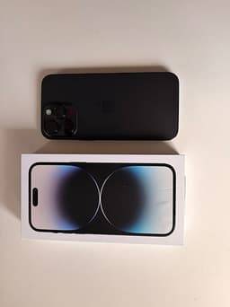 iPhone 14 Pro Max 128 GB Svart - 100% batterihälsa